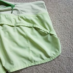 Lululemon *RARE* faded zap run speed shorts